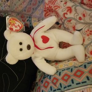 Valentine beanie baby